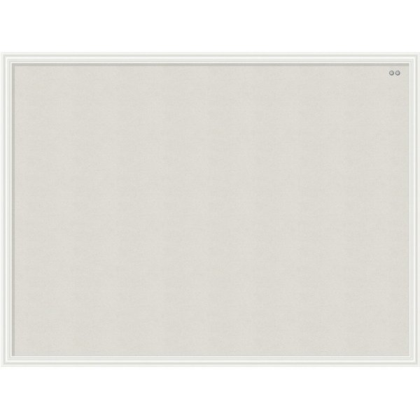 U Brands Bulletin Board, Linen, 17"Wx23"Lx3/4"H, Natural UBR3264U0001